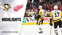 NHL Highlights | Penguins @ Red Wings 12/07/19