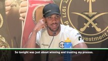 Joshua defends defensive tactics against Ruiz