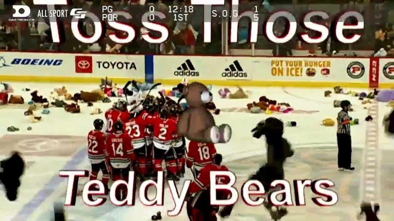 2019 Teddy Bear Toss: Portland Winterhawks