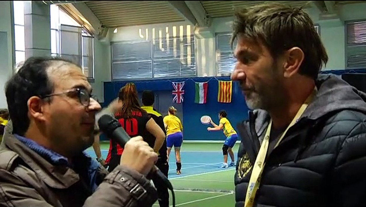 FLAVIO UBIALI (v.pres. FIPT)  - 3° Mondiale Tamburello Indoor 2019 ...così han detto...