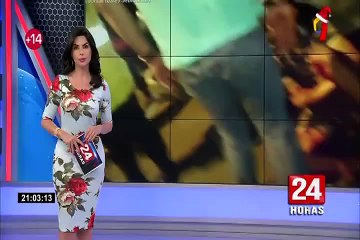 ¡Insólito! Delincuente se fractura la pierna al intentar robar celular a una mujer