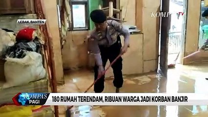 Download Video: Banjir Rendam Ratusan Rumah di Lebak, 3 Jembatan Putus