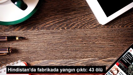 Hindistan'da fabrikada yangın çıktı: 43 ölü