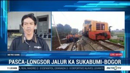 Pascalongsor, Jalur KA Sukabumi-Bogor Kembali Normal