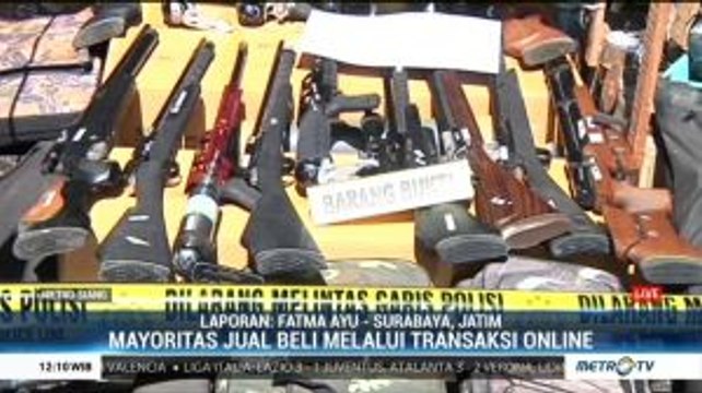 Polda Jatim Perluas Penyidikan Kasus Perdagangan Senjata Ilegal ke Daerah Lain