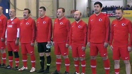 Türk ve Ukraynalı milletvekillerinden dostluk maçı