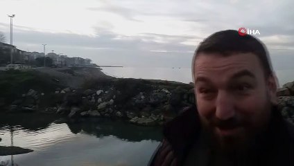 Düzce'de tedirgin eden görüntü