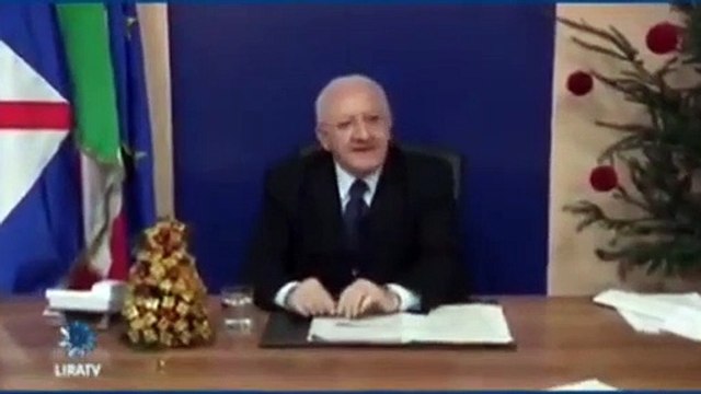 De Luca - I sondaggi commissionati dai nostri avversari sono bellissimi (06.12.1)