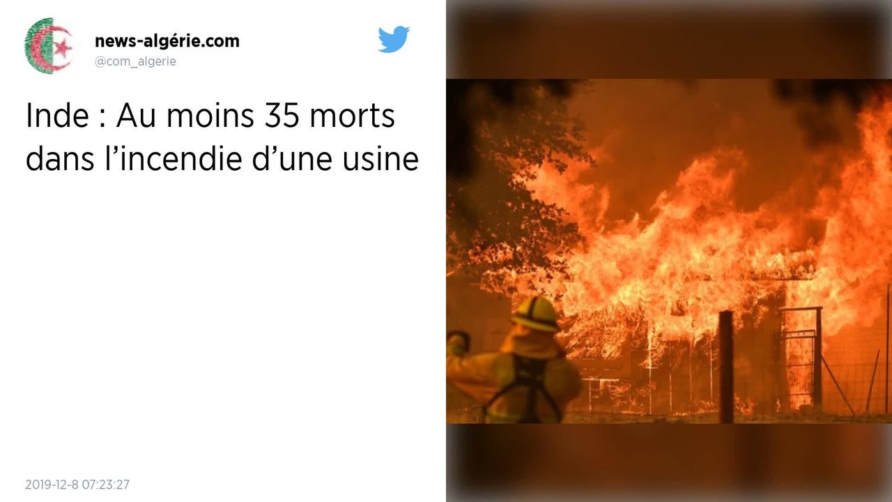 Inde. Au moins 43 morts dans l’incendie d’une usine à New Dehli