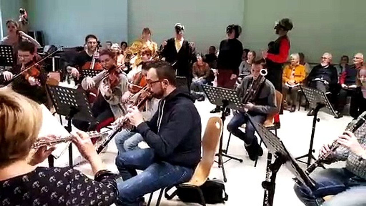 À Montbéliard, le conservatoire répète les Bavards d'Offenbach