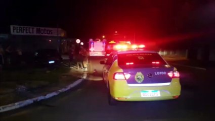 Colisão entre veículos é registrada no Bairro Santa Cruz