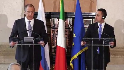 Di Maio con il Ministro russo Lavrov- Preoccupa Libia (06.12.19)