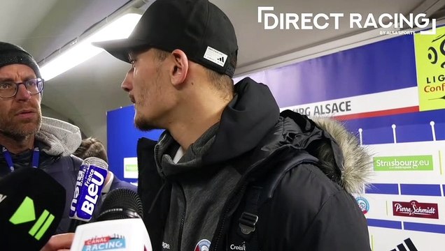 La réaction de Ludovic Ajorque après la victoire face à Toulouse