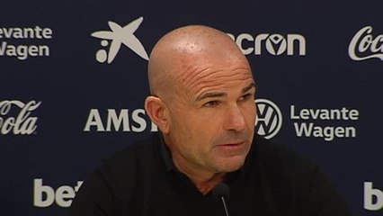 Paco López sobre la expulsión: "Estoy convencido de que con Eliseo el resultado no habría sido el mismo"