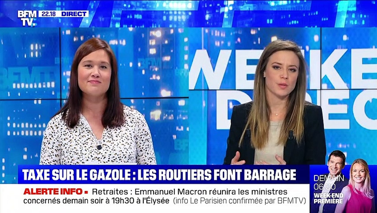 Taxe sur le carburant : les routiers mobilisés - 07/12