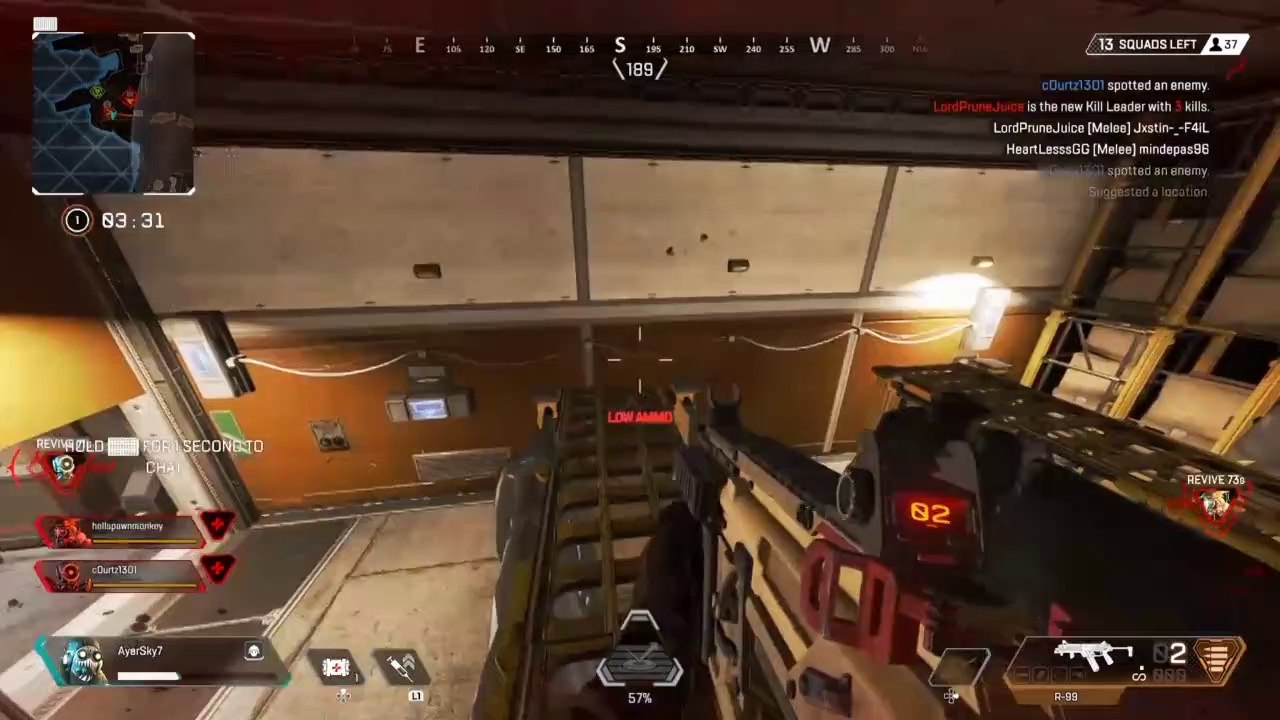 Who needs a weapon when you have robotic legs - Apex Legends