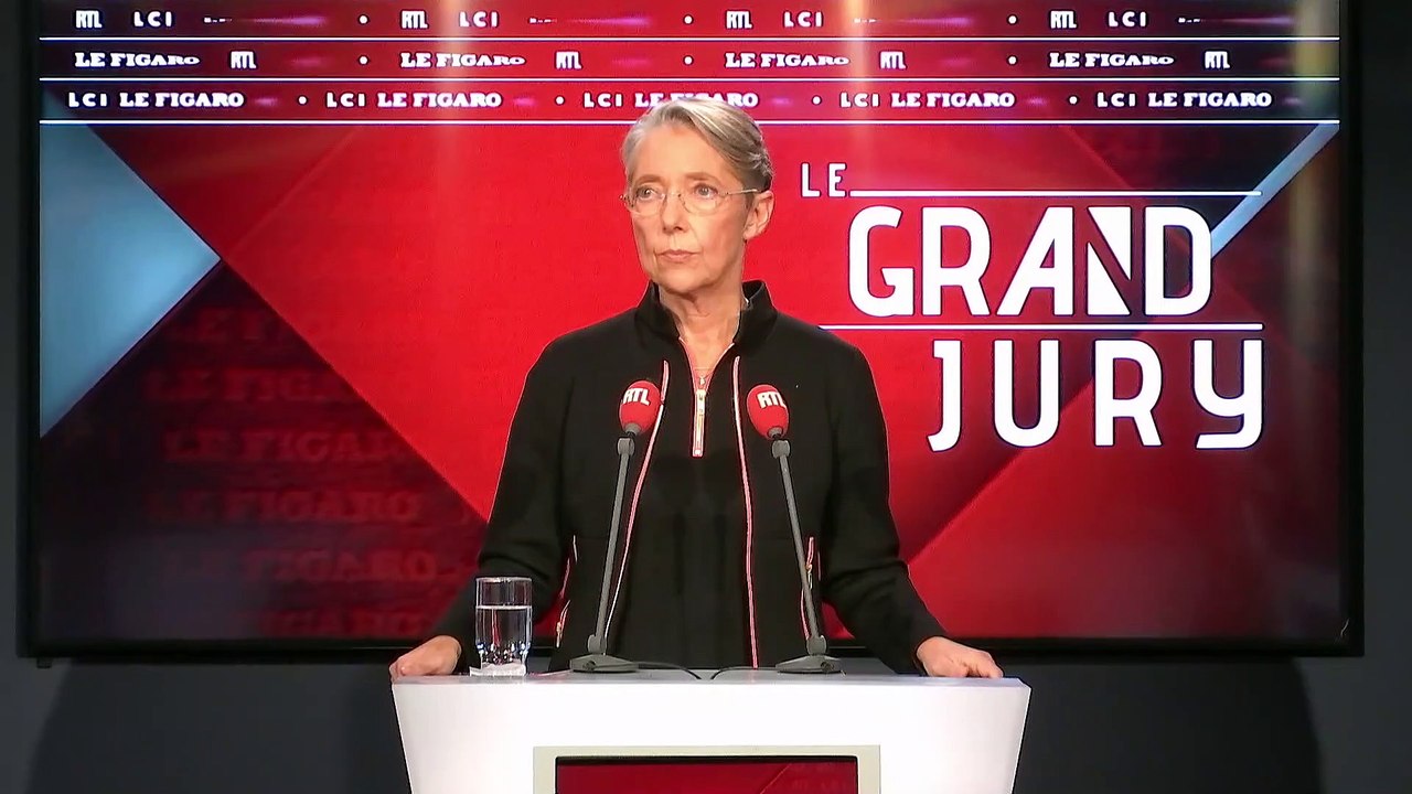 Le Grand Jury d'Élisabeth Borne