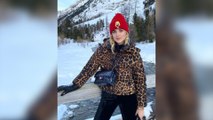 Chiara Ferragni disfruta de la nieve de Suiza
