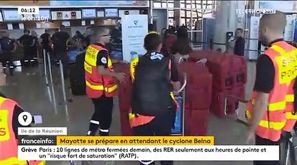 Le Fil Actu - Mayotte vient d'être placée en alerte rouge cyclonique avant le passage du cyclone Belna : Des rafales de vent à 215 km/h annoncées sur cette île française