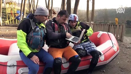 Raftingcilerin tercihi 'Raftingin zorlu parkuru' oldu