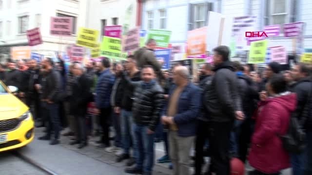Tekel bayilerinden kadıköy'de satış yasağı eylemi
