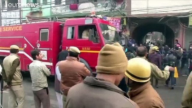 Inde : au moins 43 ouvriers morts dans l'incendie d'un atelier à New Delhi