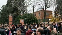 Cientos de personas protestan en Hortaleza 