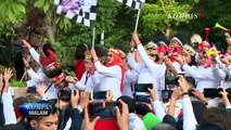 Iriana Jokowi dan Istri Para Menteri Peringati Hari Ibu