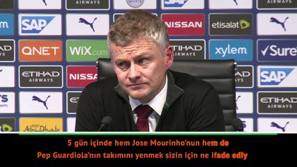 Solskjaer: "Doğru yoldayız"