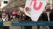 Rechaza Confederación General del Trabajo en Francia reforma pensional