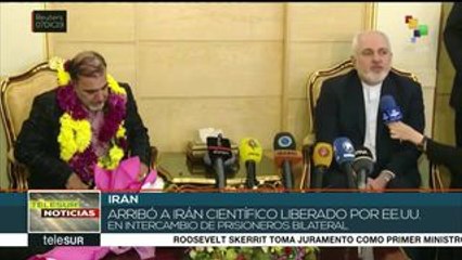 Irán: llega científico iraní tras ser liberado en Estados Unidos