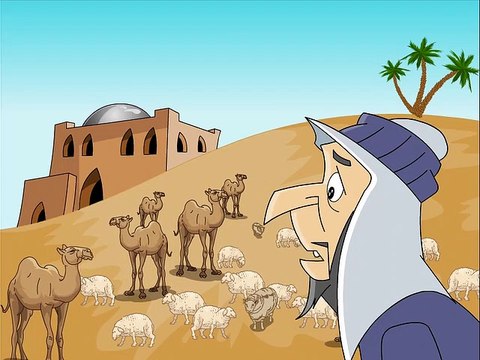 قصة ايوب عليه السلام | قصص الانبياء بطريقة سهلة للأطفال | قناة واحة الطفل