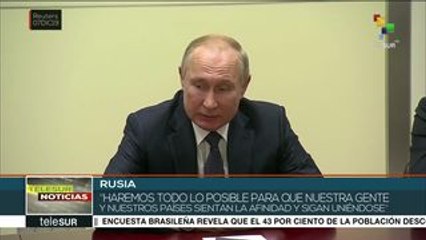 Gobiernos de Rusia y Bielorrusia se reúnen para fortalecer relación