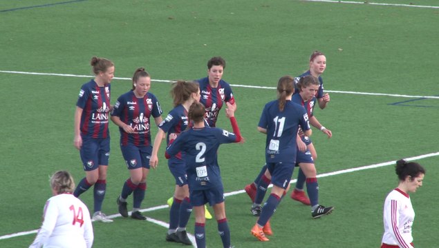Féminines : Les buts du match SMCaen 5-0 FC Pays Neubourg