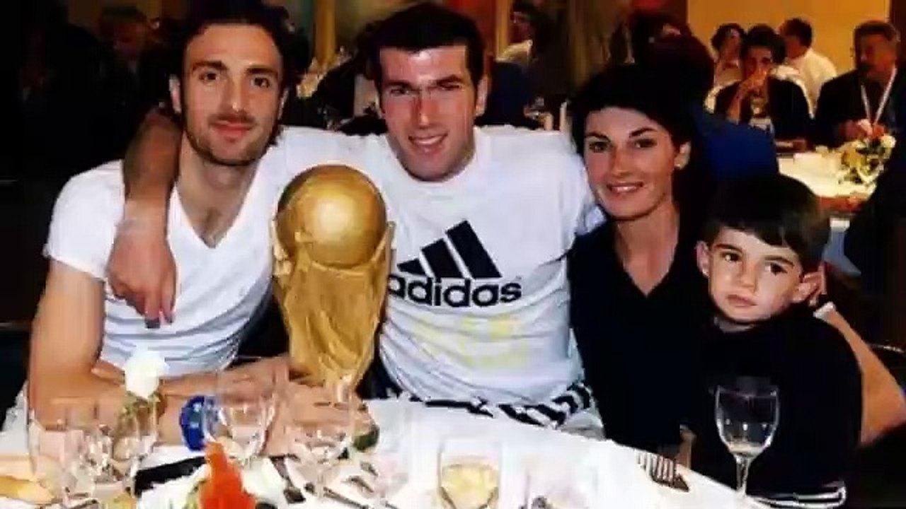 Zidane y su mujer Veronique Zidane
