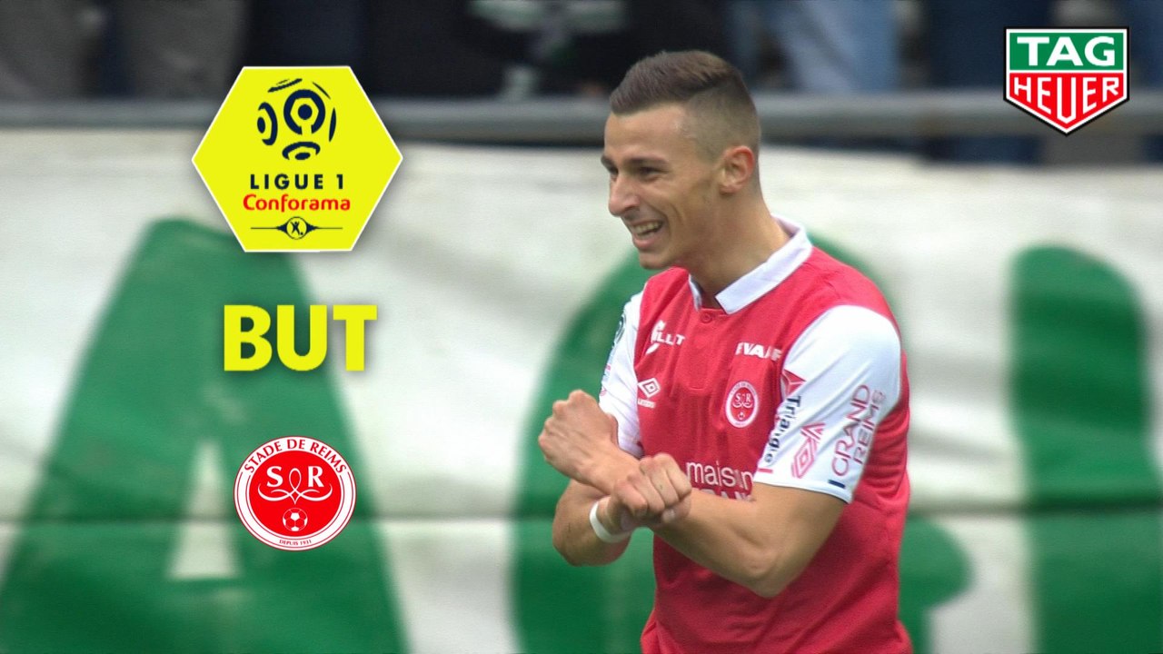 But Rémi OUDIN (10ème) / Stade de Reims - AS Saint-Etienne - (3-1) - (REIMS-ASSE) / 2019-20
