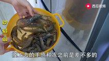 【Tips for removing shrimp shells】原来剥虾仁这么简单，学会这个小技巧，虾壳轻松完整脱落，太棒了