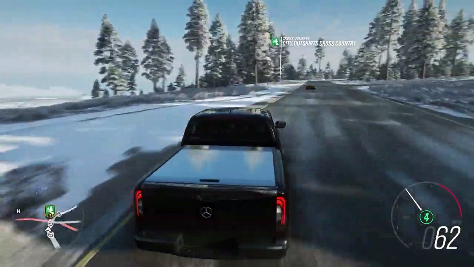 Forza Horizon 4 - 630HP BRABUS MERCEDES-BENZ X-CLASS - Test drive in snow -  video Dailymotion