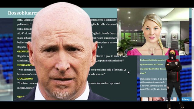 Video articolo Sassuolo Cagliari -Intervista maran post partita