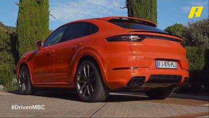 فرانسوا يقود سيارة porsche cayenne coupe في دريفن