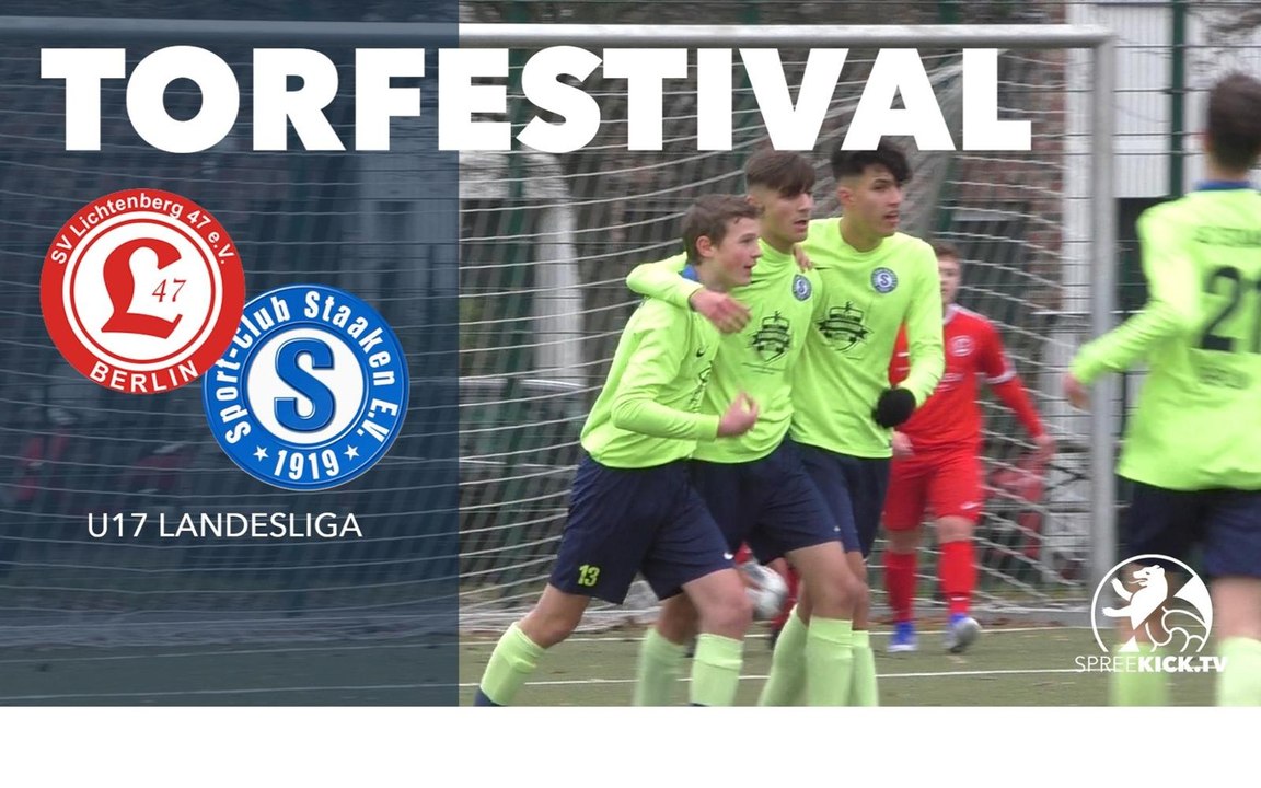 Fischer entscheidet regnerisches Spitzenspiel | Lichtenberg 47 U17 - SC Staaken U16 (U17-Landesliga)