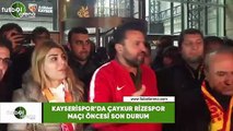 Kayserispor'da Çaykur Rizespor maçı öncesi son durum