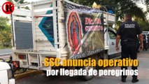 SSC anuncia operativo por llegada de peregrinos