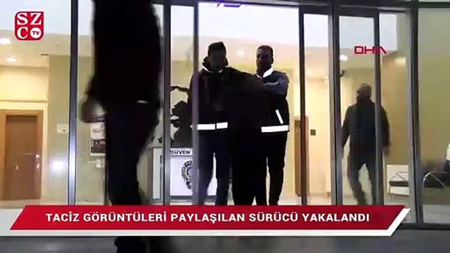 Ataşehir’de 'taciz' görüntüleri sosyal medyada paylaşılan sürücü yakalandı
