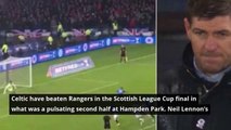 Celtic beat Rangers in Scottish Cup final after a crazy second half