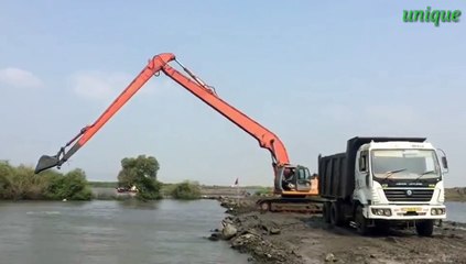 See how the soil is being removed from the big rivers