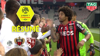 OGC Nice - FC Metz (4-1)  - Résumé - (OGCN-FCM) / 2019-20