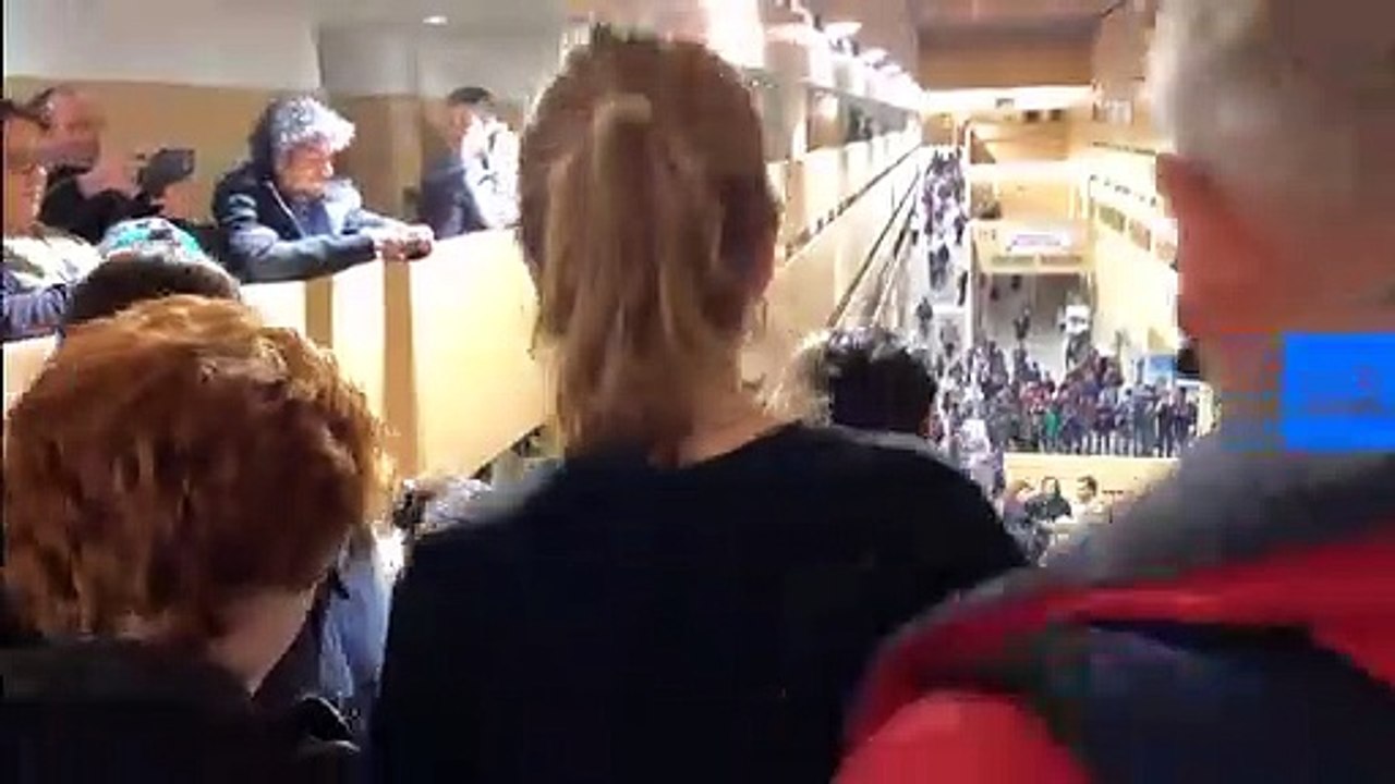 Swedish activist Greta Thunberg visits COP25 counter-summit in Madrid