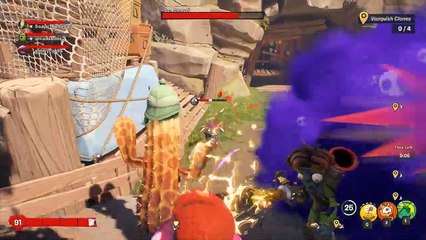 Desert Explorer vs Zen Sensei Boss - Plants vs Zombies Battle for Neighborville - Gameplay Part 71