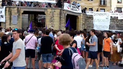 non c est non san sebastian  semana grande